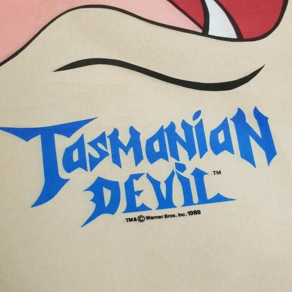 Vintage 1988 Taz Tasmanian Devil Foam Costume‎ Looney Tunes Halloween 80s RARE